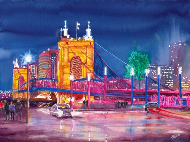 Wild Night at the Bridge, by James Warner